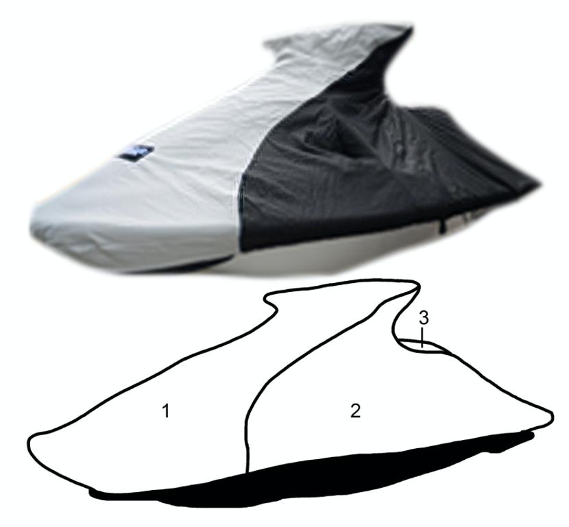 Polaris SLH/SLX/SLXH/Pro 1200 Skräddarsydd Kapell 98-01