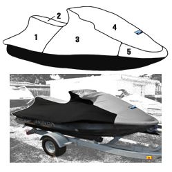 Honda F12 & F12X Skräddarsydd Kapell 02-08