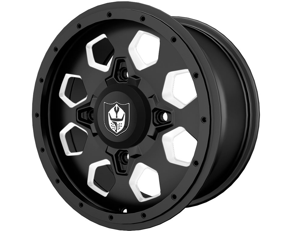 Polaris Pro Armor 5203 Beadlock Wheel 15*7 38 mm MATTE BLACK