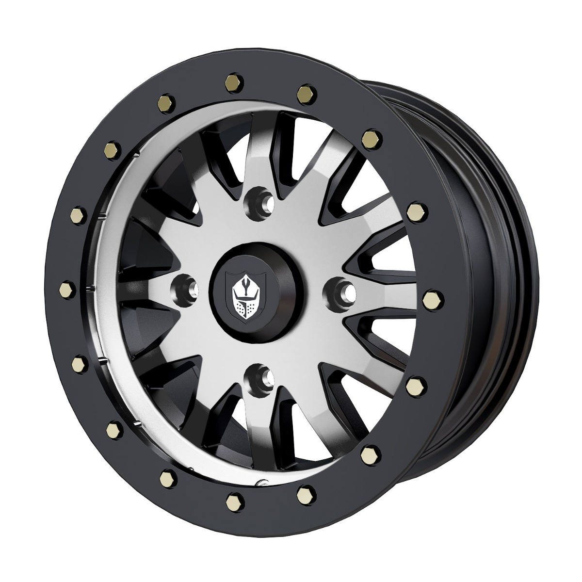 Polaris Pro Armor Halo Wheel, Front/Rear R15 Accent