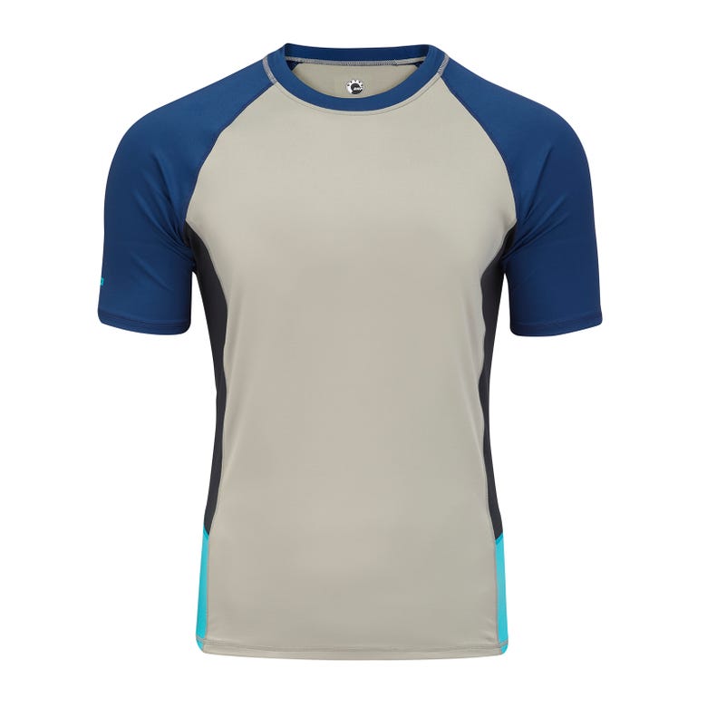 Sea-Doo Men's Short Sleeve Rashguard Beach Grey M