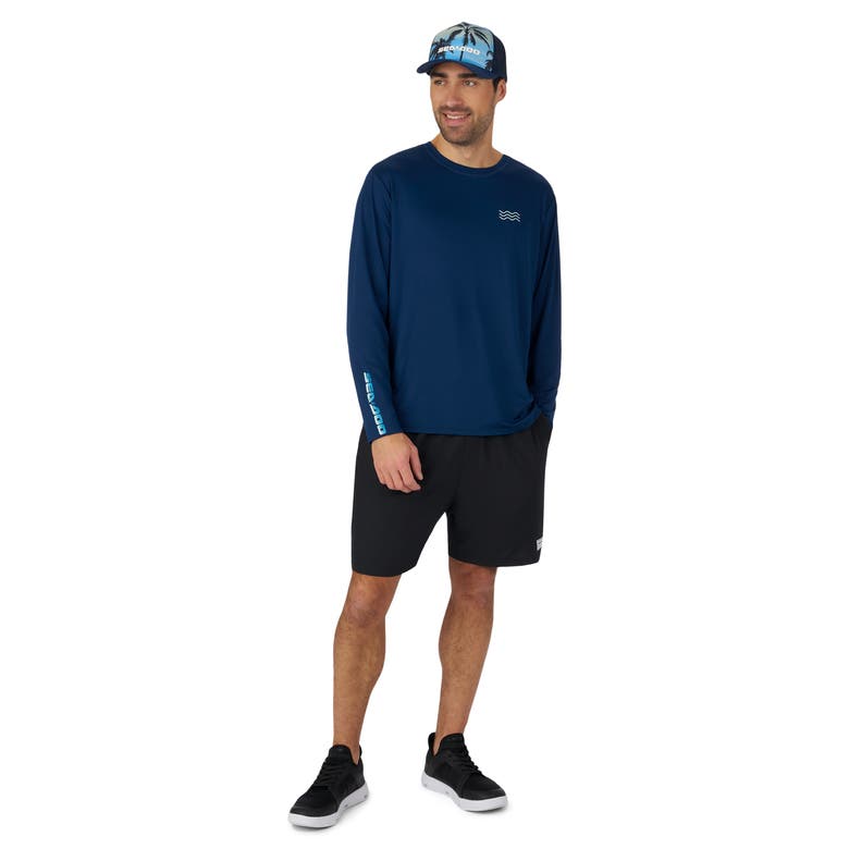 Sea-Doo Men's Sets Us Free UV Long Sleeve Navy 2025