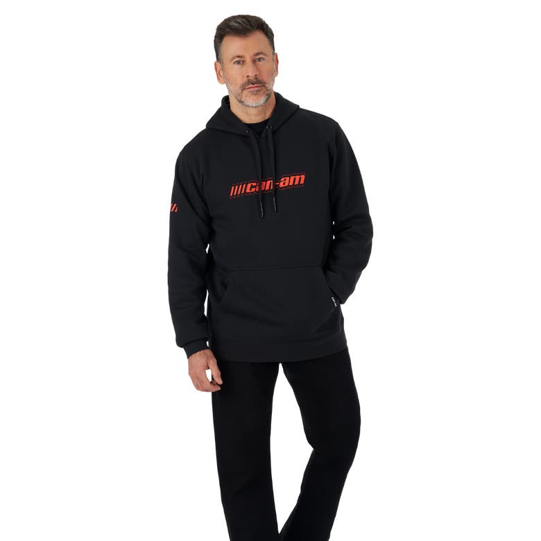 Can-AM Men's Signature Pullover Hoodie Black
