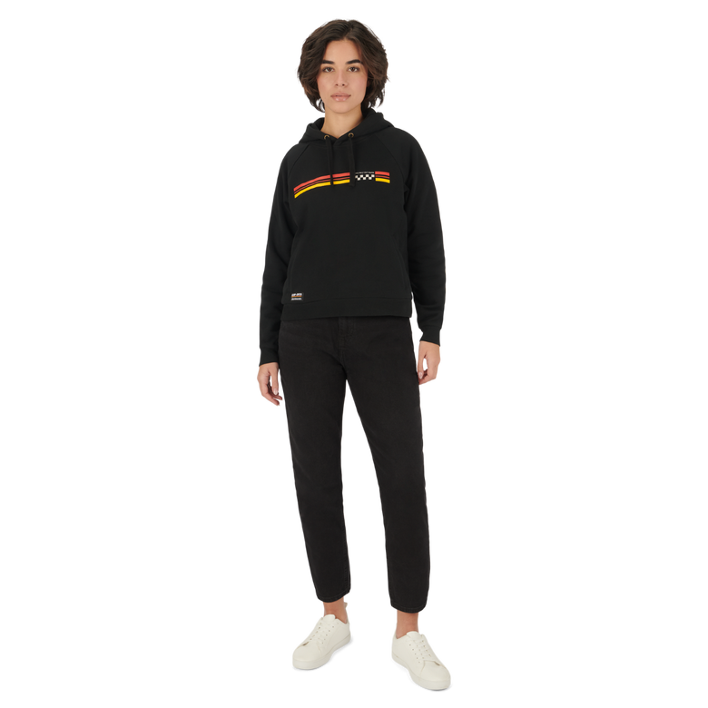 Can-Am WOMEN’S X FH Hoodie Black 2024-L