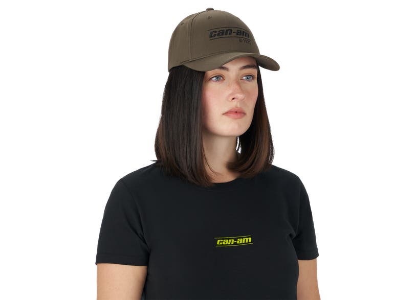 Can-Am 1973 Signature Cap One size Army Green