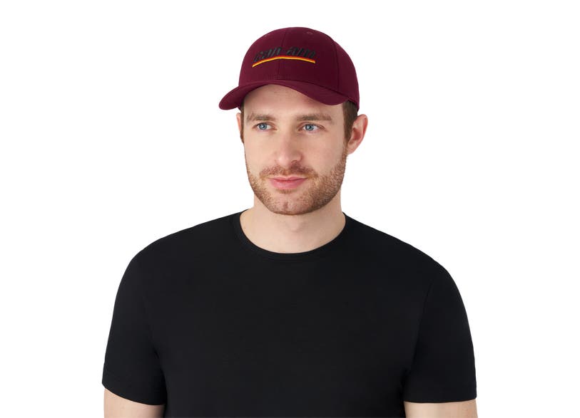 Can‑Am Emblem Cap One size Burgundy