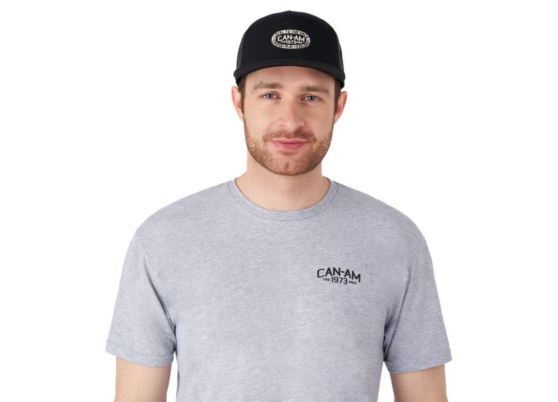 Can‑Am Loyal Flat Mesh Cap One size Black