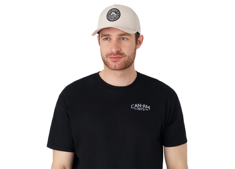 Can‑Am Laser Cut Curved Cap One size Sand