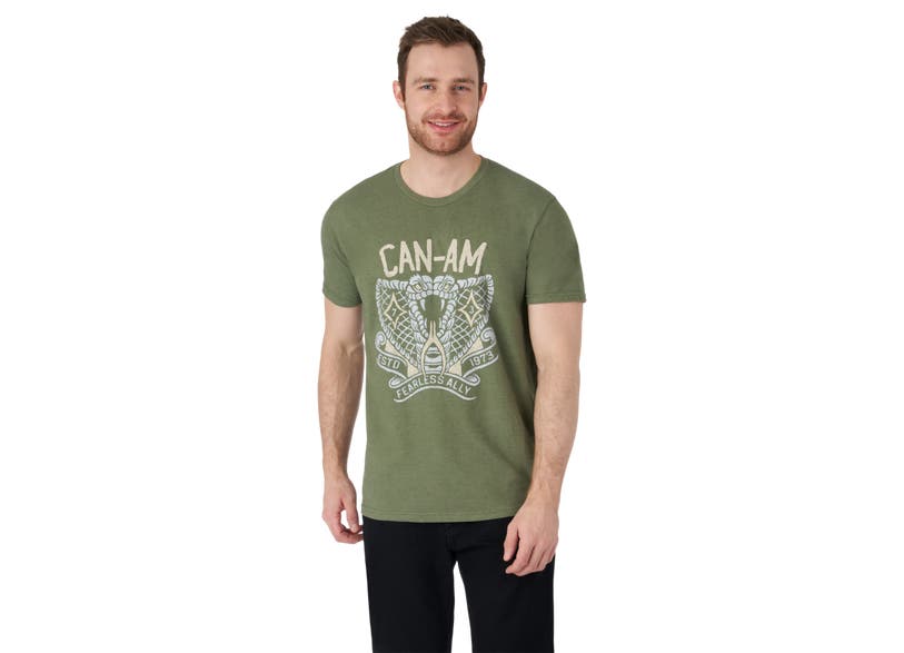 Can‑Am Fearless Ally T-Shirt Army Green