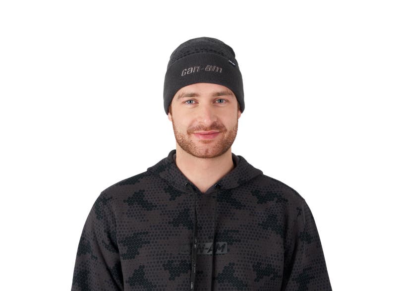 Can‑Am Reversible Camo Beanie One Size Black