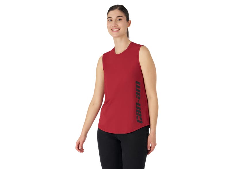 Can‑Am Lightweight Tank Top Wine