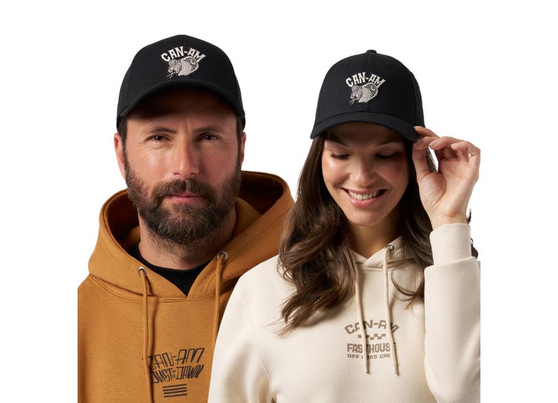 Can-Am King Cobra Curved Cap One size Black