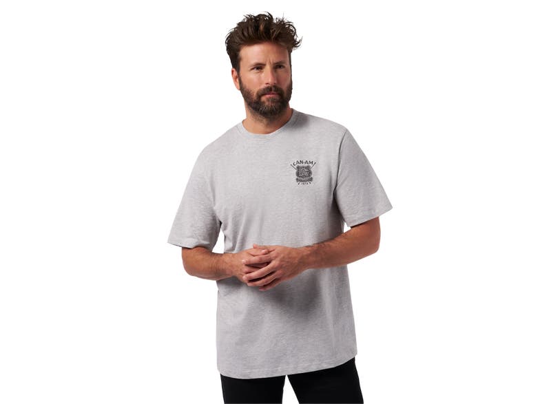 Can-Am Heritage T-Shirt Heather Grey