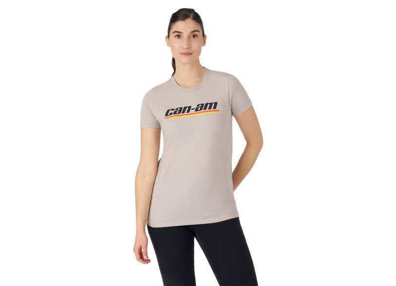 Can‑Am Emblem T-Shirt Sand