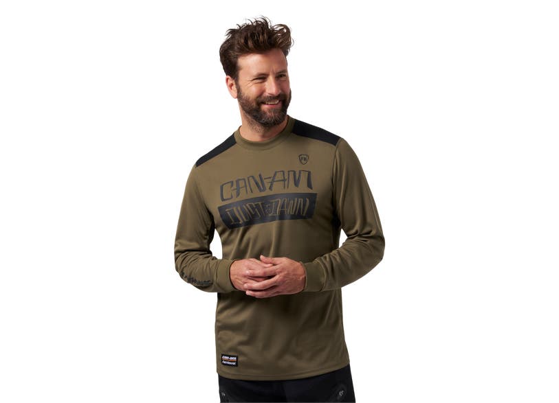 Can‑Am x FH Dust Jersey Army Green