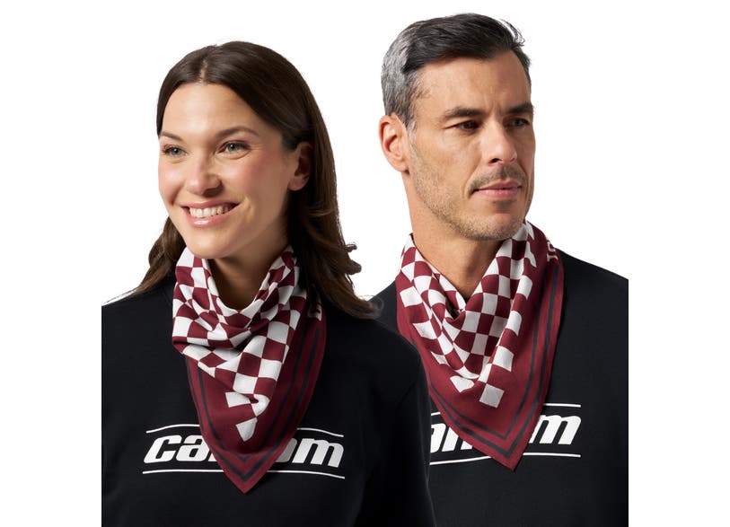 Can-Am 1973 Signature Bandana One Size Wine