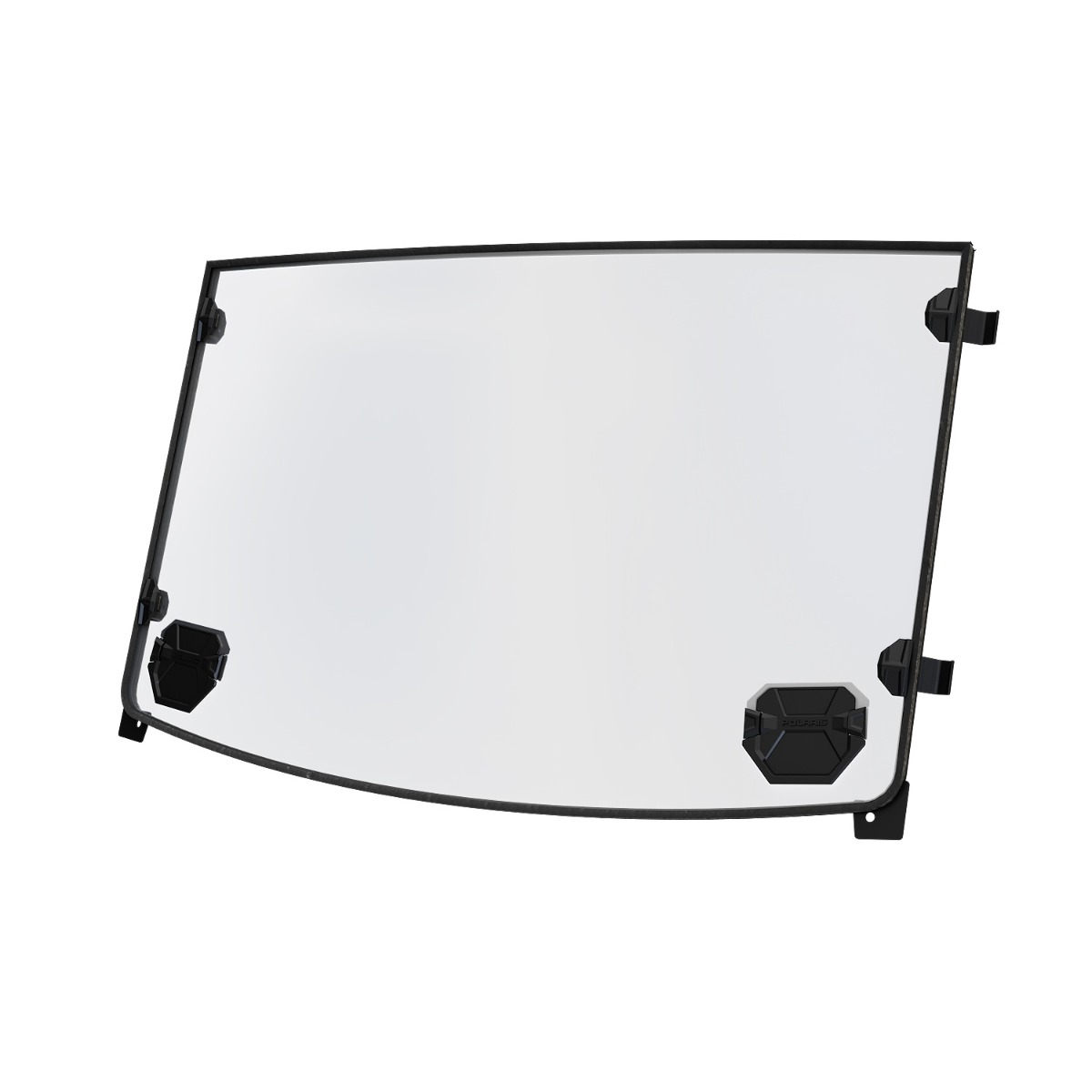 Polaris Lock & Ride Vented Windshield - Hard Coat Poly