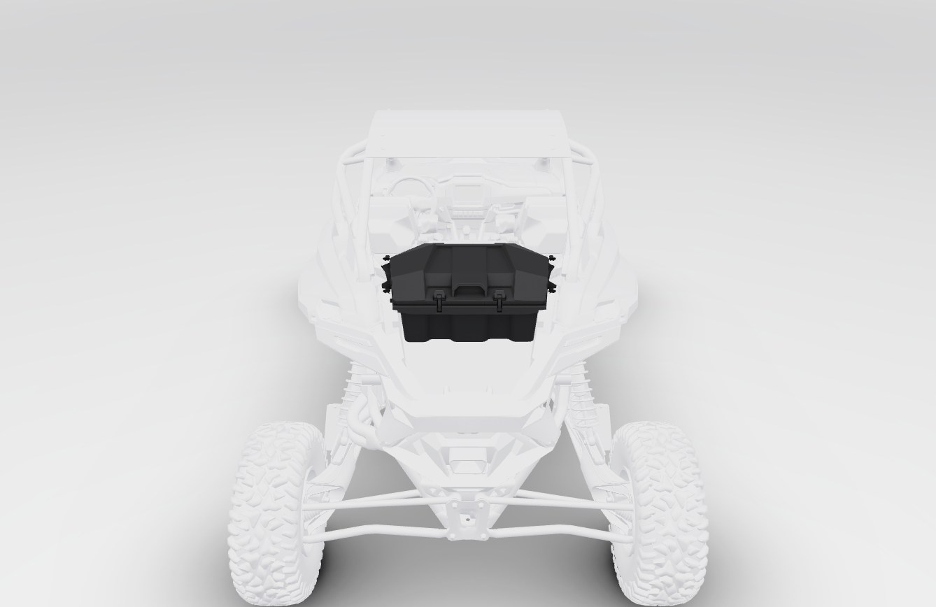 Polaris Lock & Ride Forward and Rear Cargo Boxes for RZR Pro R/4 '22-25