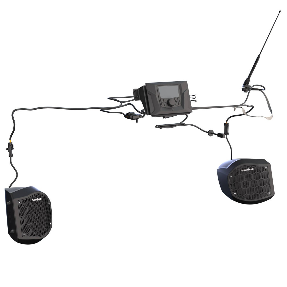 Polaris Stage 1 Audio Kit by Rockford Fosgate