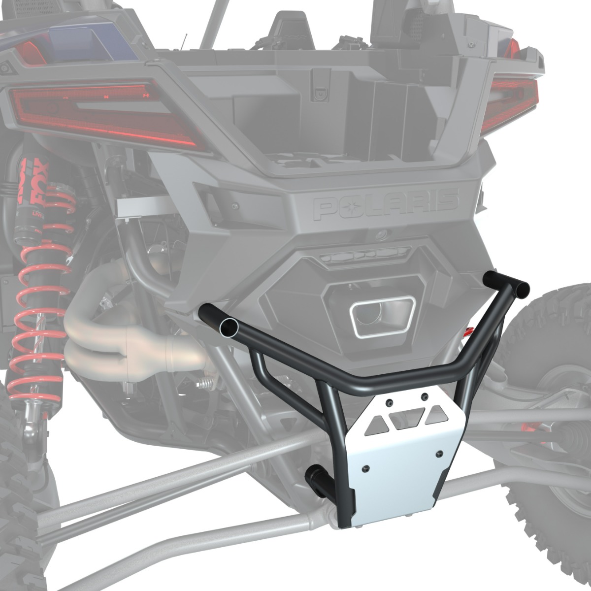 Polaris Pre Runner Bumper Rear Black PRO R/4 '22-25