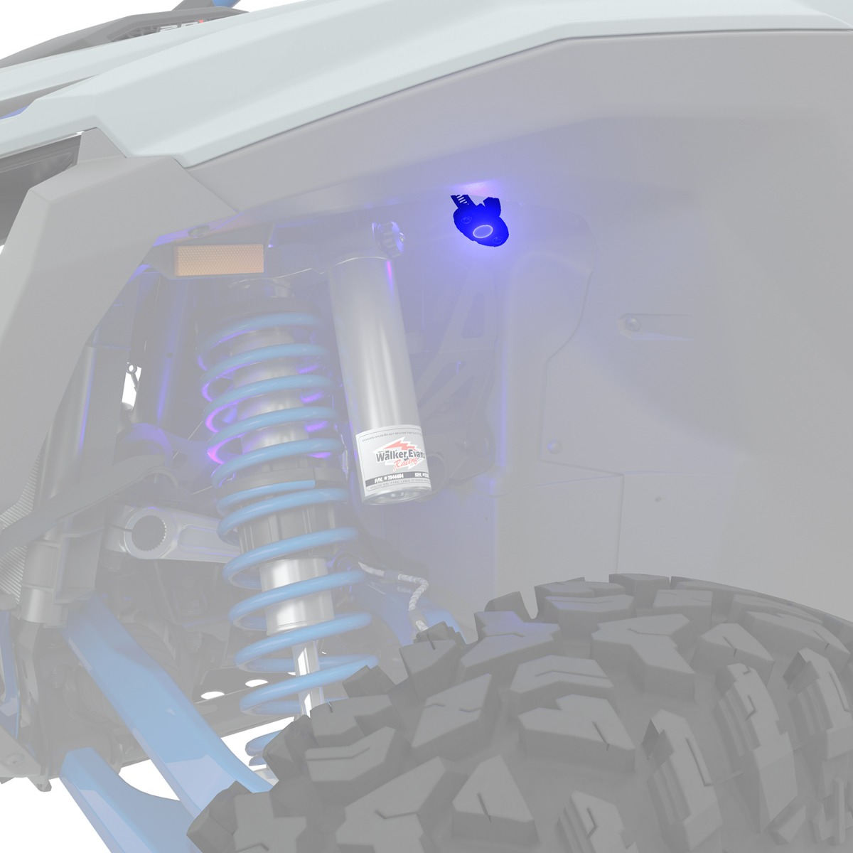 Pro Armor Rock Lights Blue PRO R/4 '22-25, PRO S/4 '25, PRO XP/4 ‘20-25, TURBO R/4 '22-24