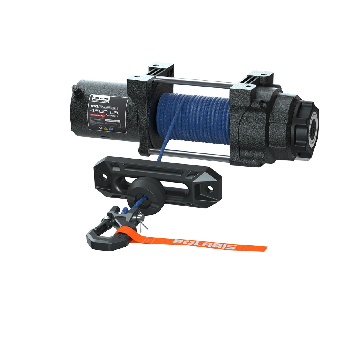 Polaris PRO HD 2,041 kg Winch with Rapid Rope Recovery