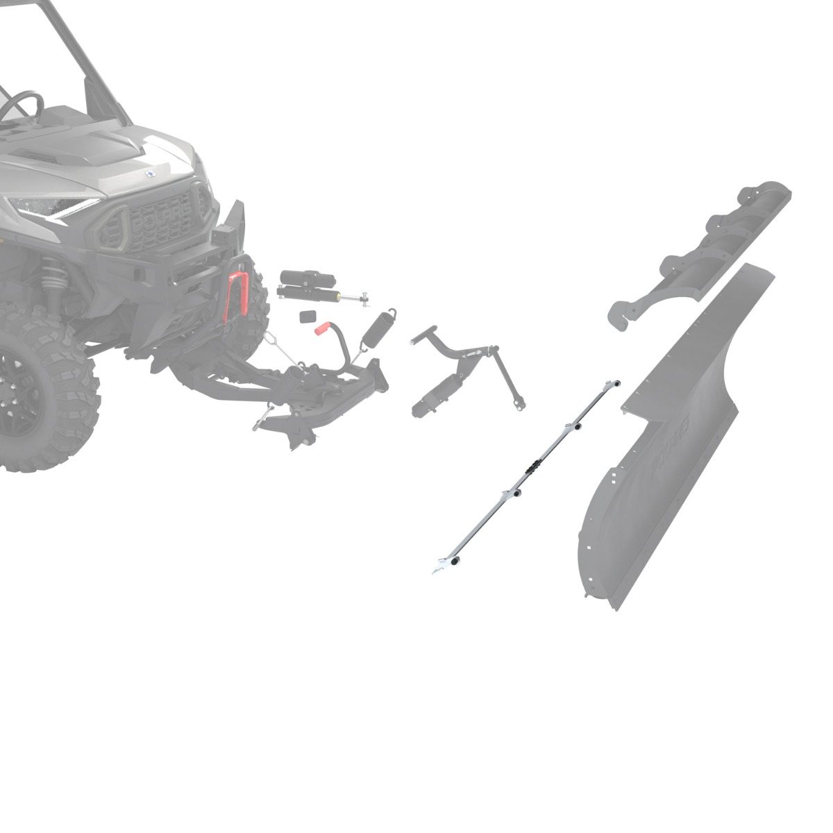 Polaris Glacier 152 cm Plow Back Drag Bar