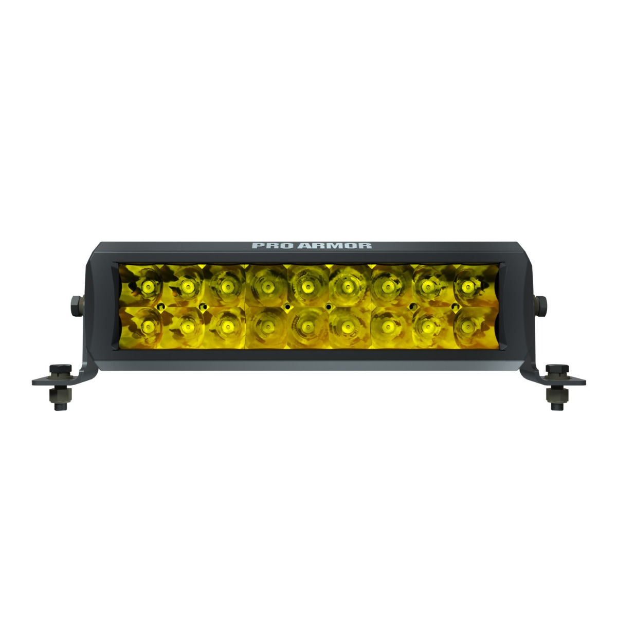 Polaris Pro Armor 27.9 cm Dual-Row LED Spot Yellow Light