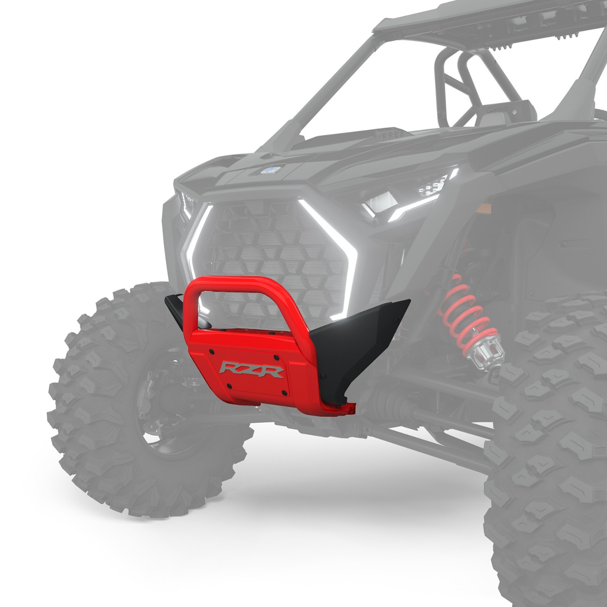 Polaris Front Low Profile Bumper INDY RED PRO XP/4 ‘25