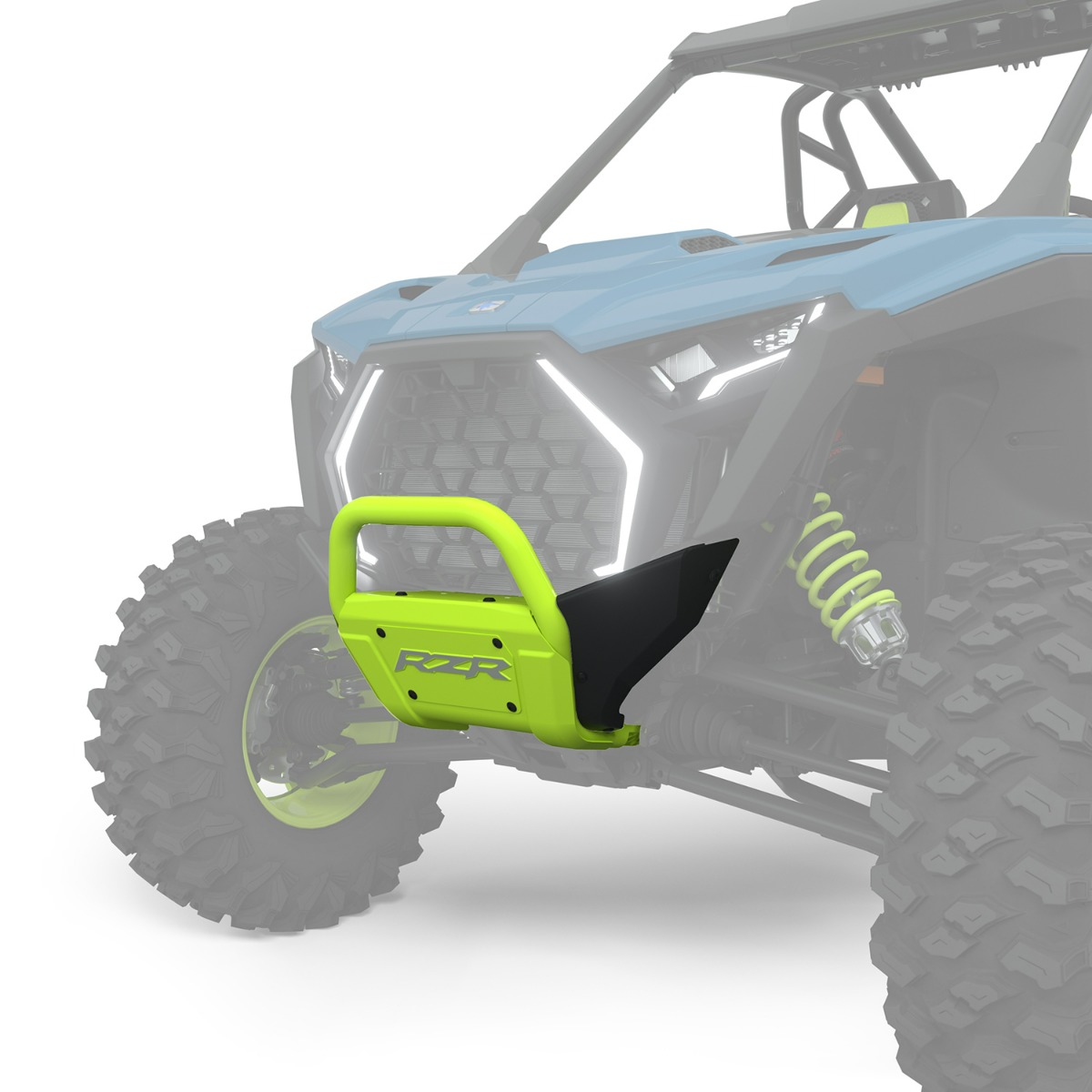 Polaris Front Low Profile Bumper Polaris Neon Lime XP/4 ‘25