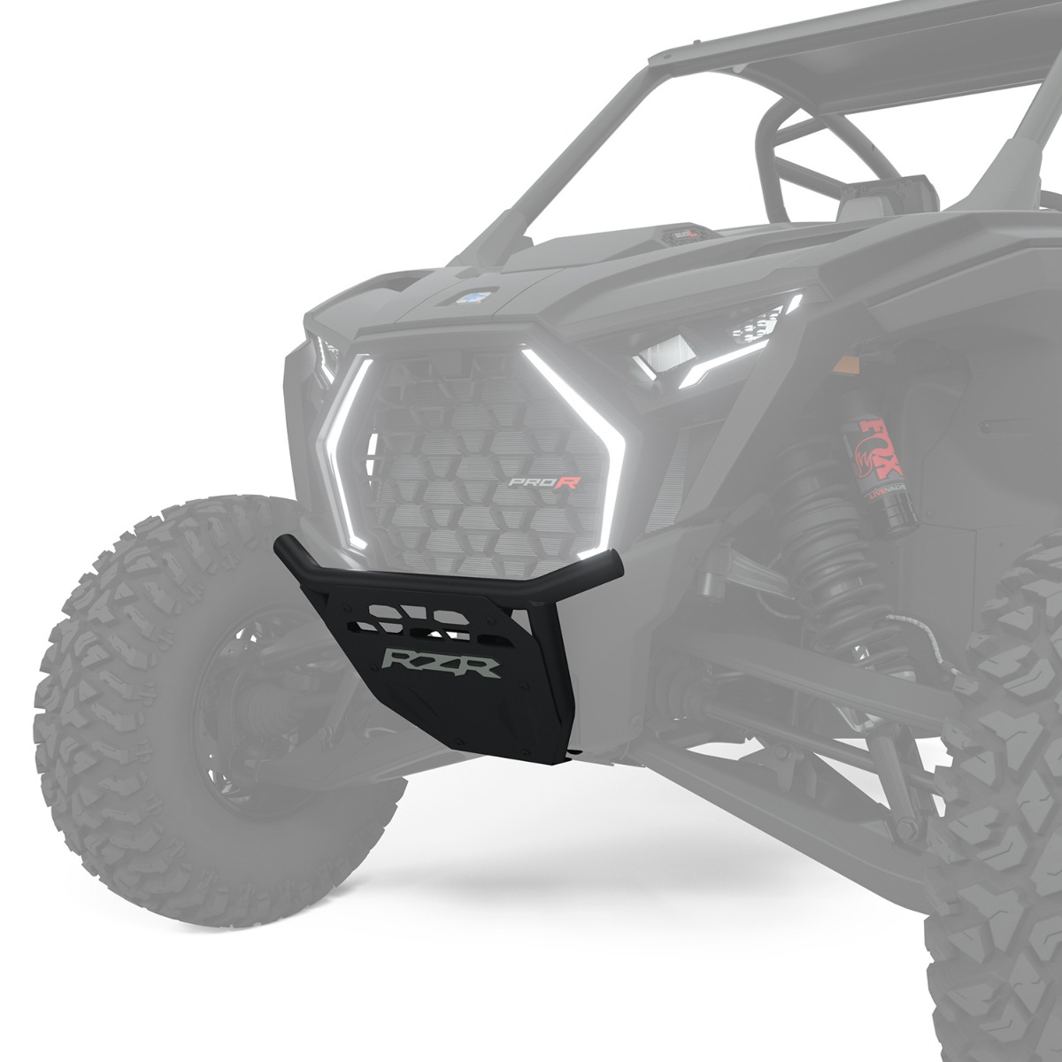 Polaris Front Low Profile Bumper Matte Black PRO R/4 '25, PRO S/4 '25