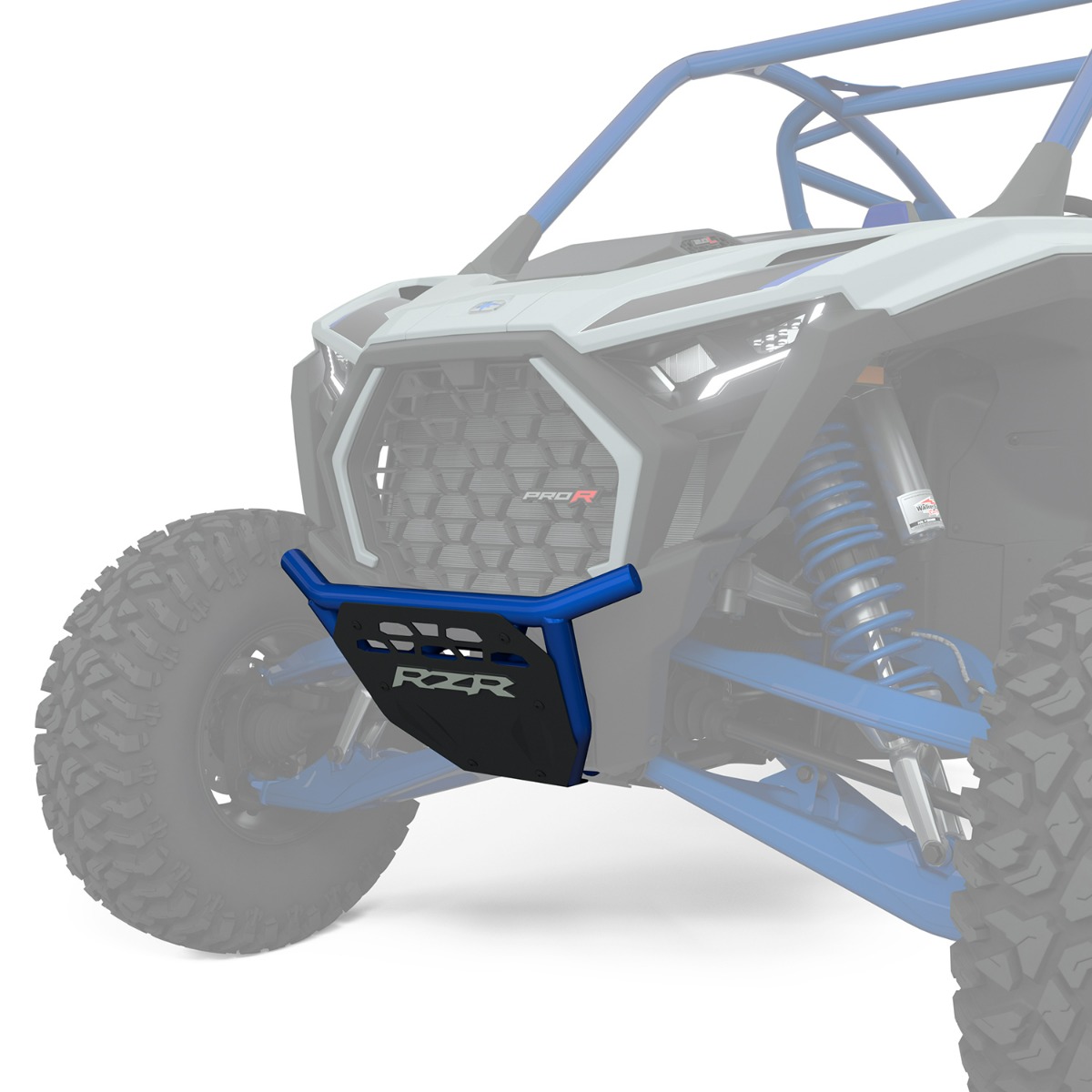 Polaris Front Low Profile Bumper Polaris Blue PRO R/4 '25, PRO S/4 '25