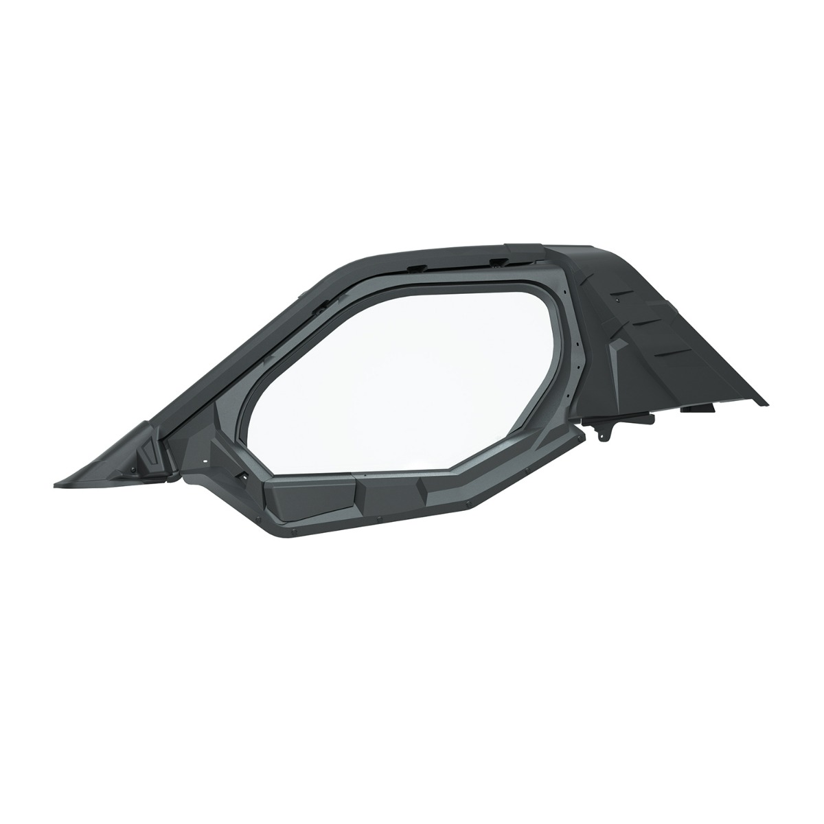 Polaris Zip Window Upper Doors for RZR PRO XP & PRO S, Front, Poly, Set of 2