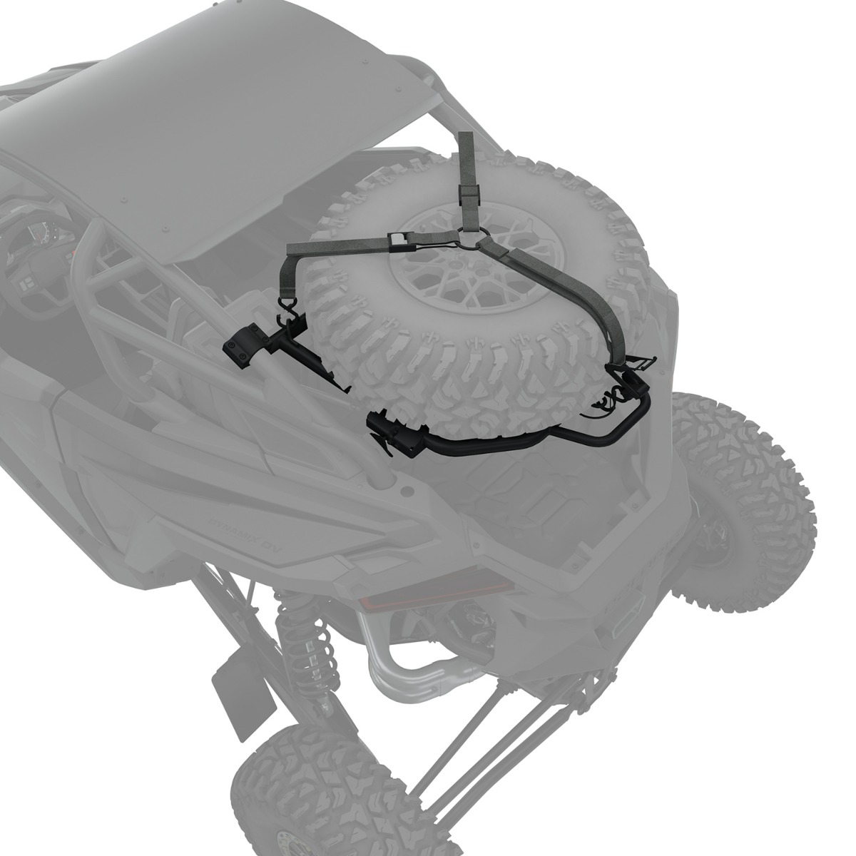 Polaris Pivoting Spare Tire Carrier for RZR Pro R/4 '22-25