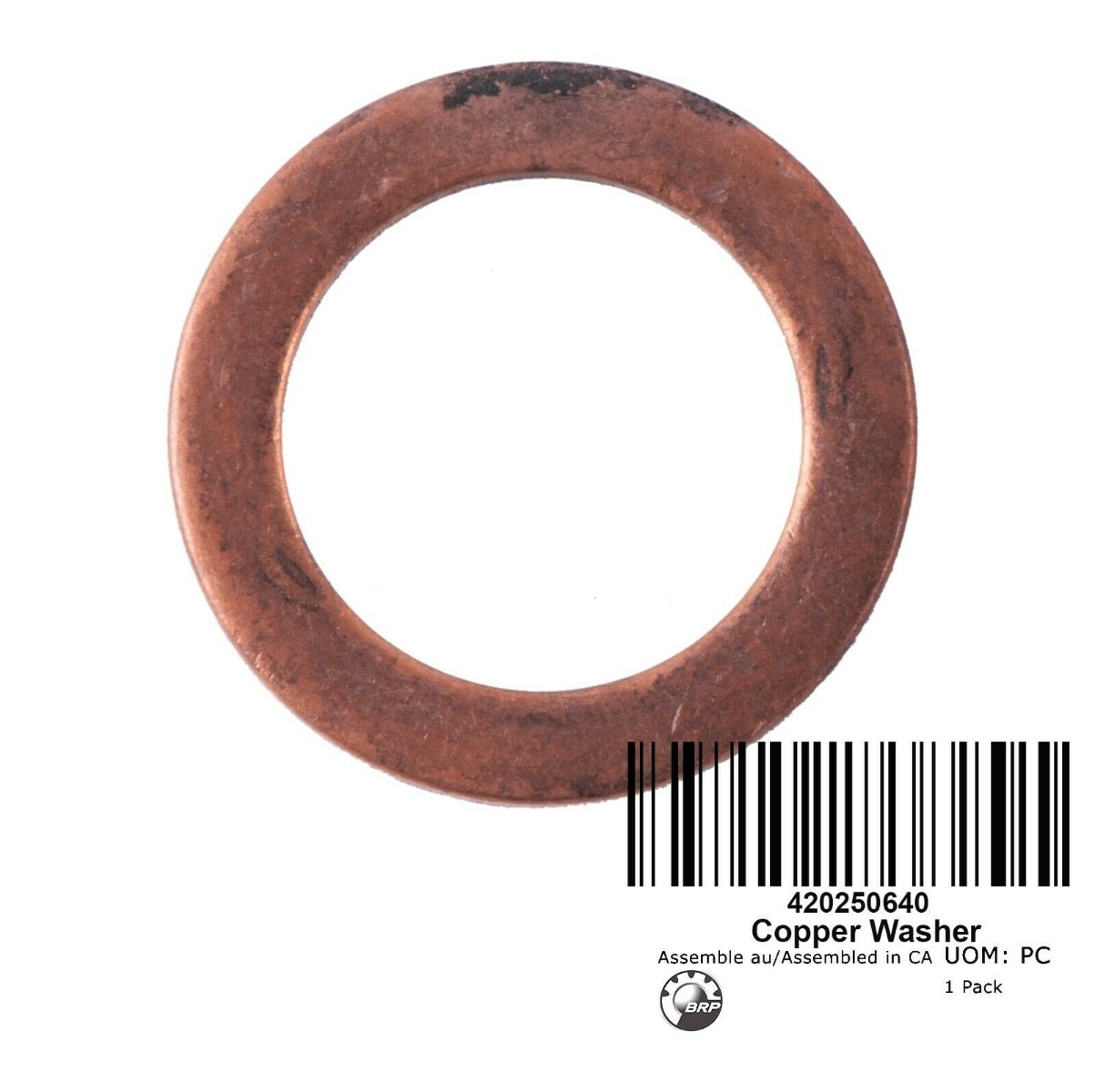 BRP Can-AM copper o-ring for drain plug