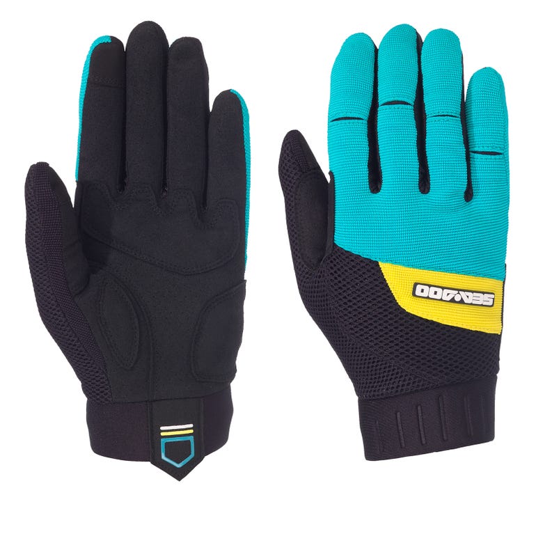 Sea-Doo Unisex Choppy Gloves Turquoise M