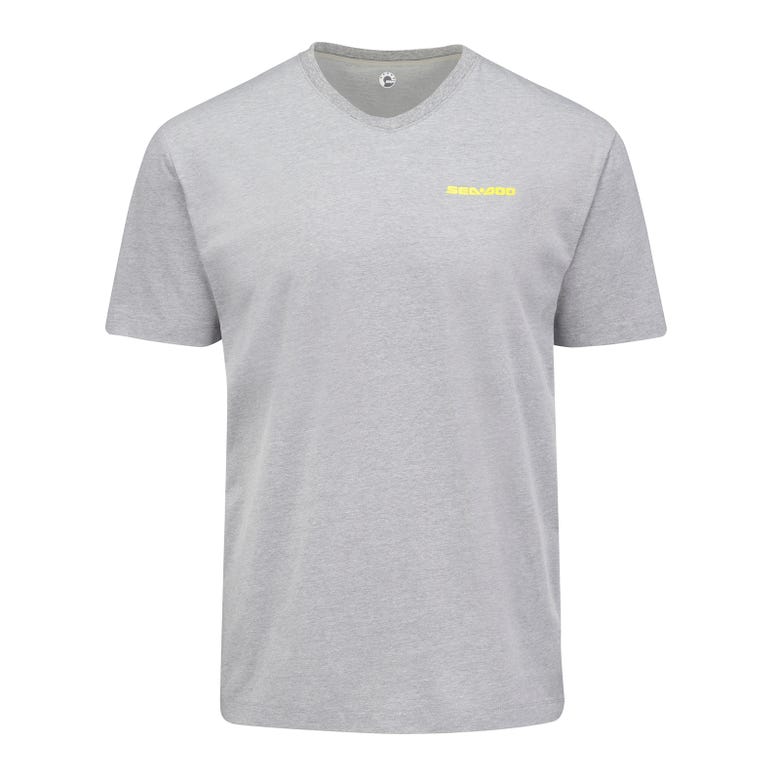 Sea-Doo Mens Stamp Sea-Doo T-Shirt Gray L