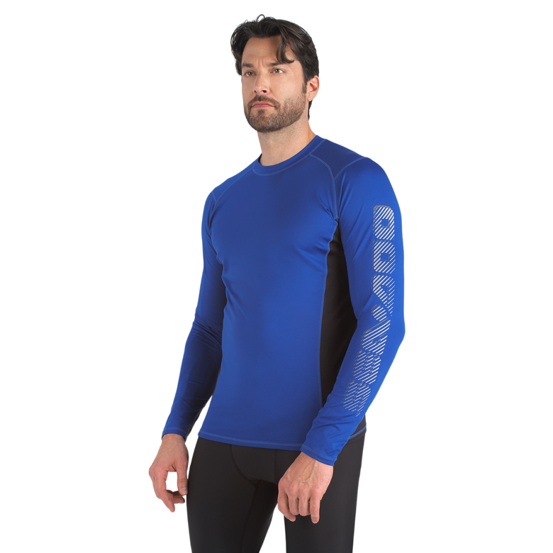 Sea-Doo Men's Long Sleeve Rashguard Performance Royal Blue 2023
