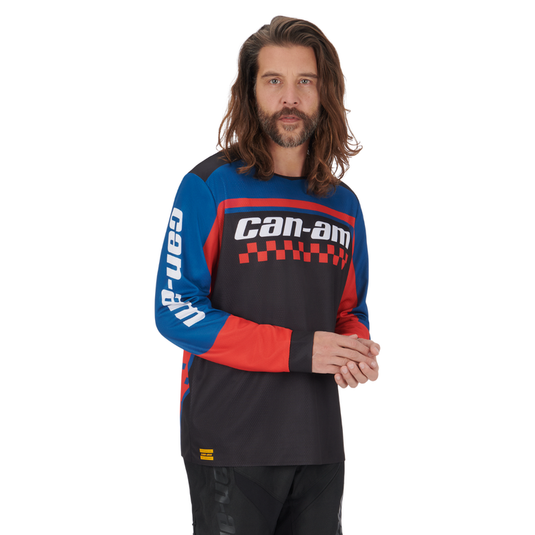 MEN’S Can-Am Windproof Jersey Black 2024
