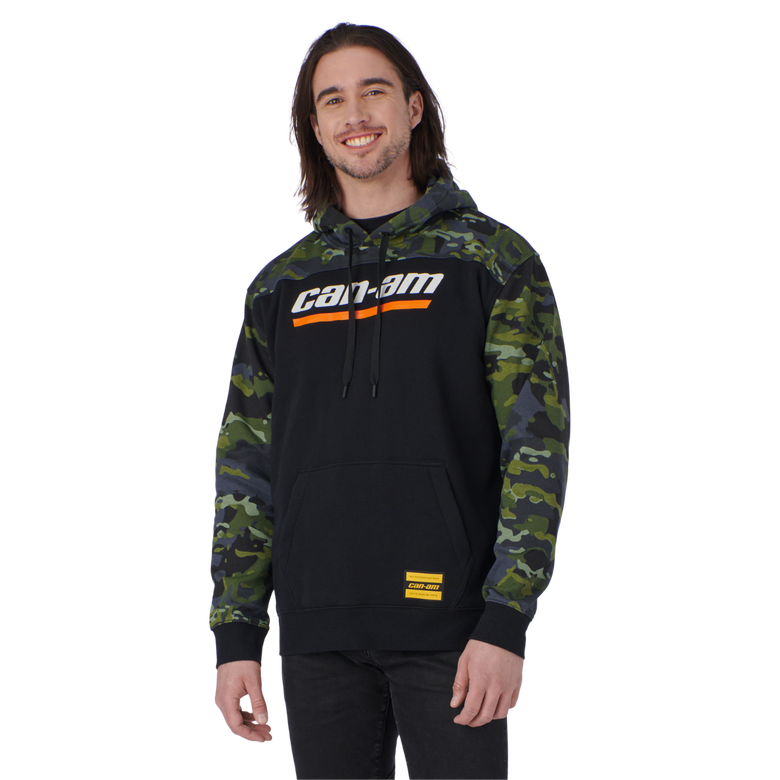 Can-Am MEN’S Premium Pullover Hoodie Orange