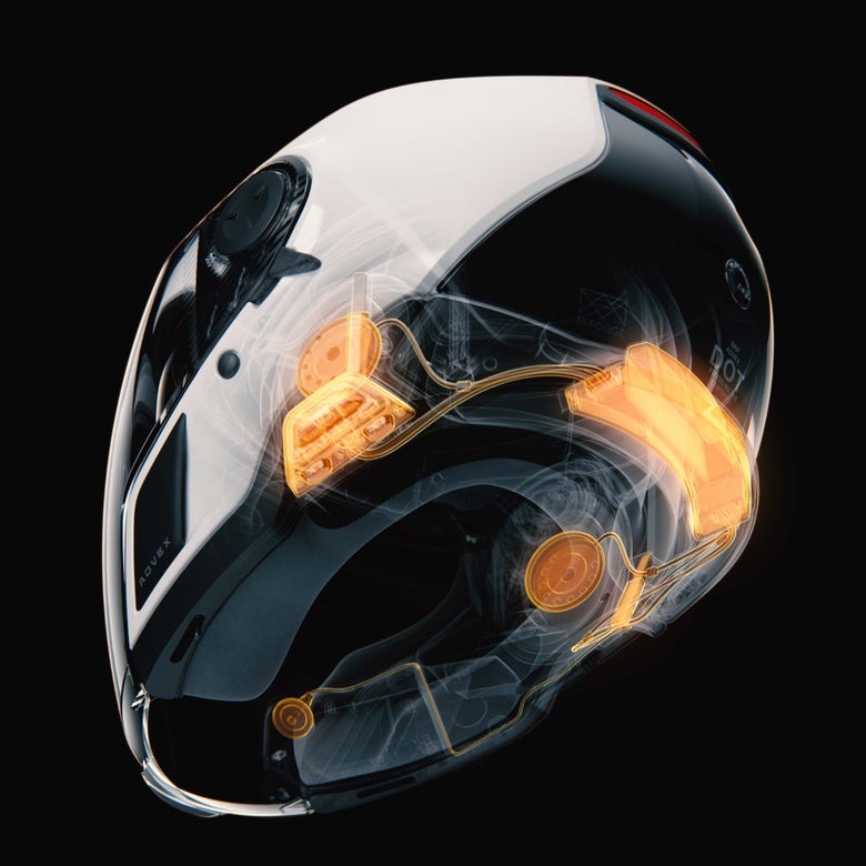 Can-Am Vibe Comm System for Advex Helmet Matte Black Onesize