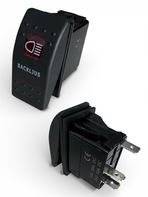 ATV Red Button For Reverse Light