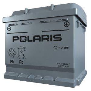 4010595 Polaris Battery, Flooded 530 CCA, Europe, Part 4015591