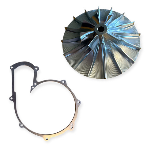 JSP Sea-Doo Supercharge impeller trim with gasket