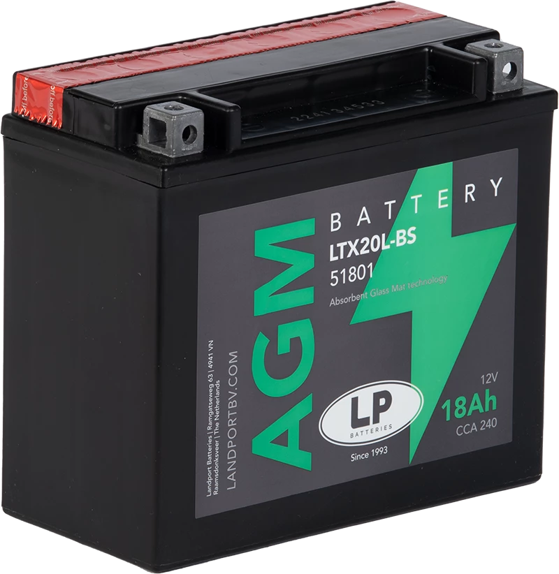 Landport YTX20L-BS Battery Sea-Doo Spark