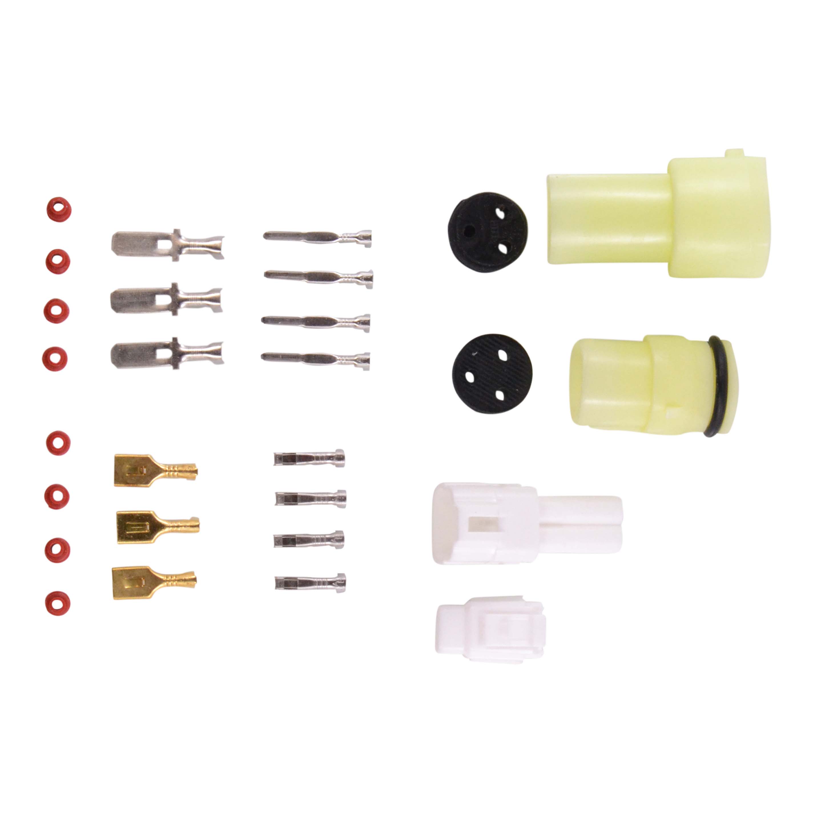 RM Stator Connectors Kit for Yamaha YFM 350 Raptor YFM 350 Warrior YFM 350 Wolverine YFM 400 Big Bear 2000-2013