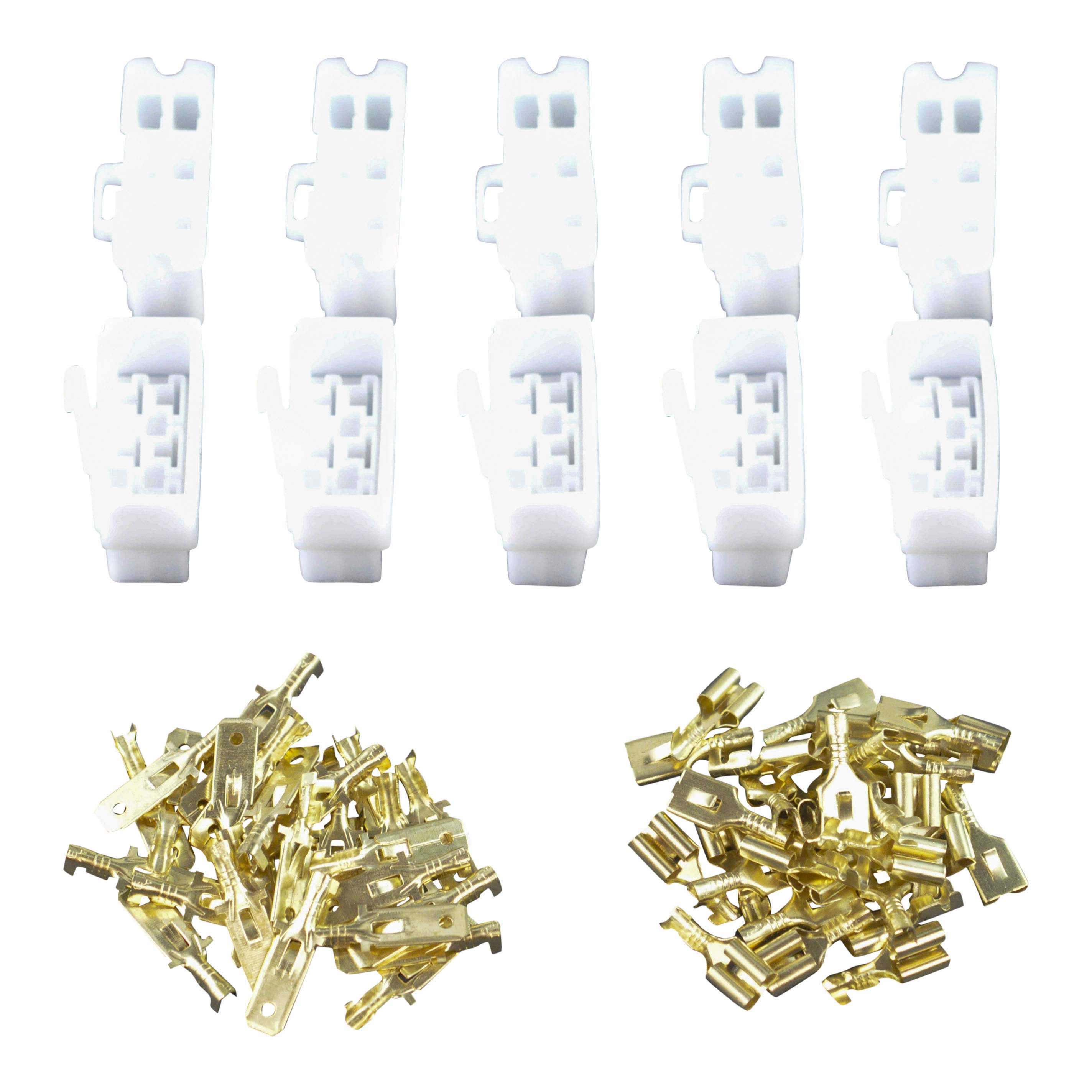 RM Stator 6-Pin Connector Kit (5/Pack)