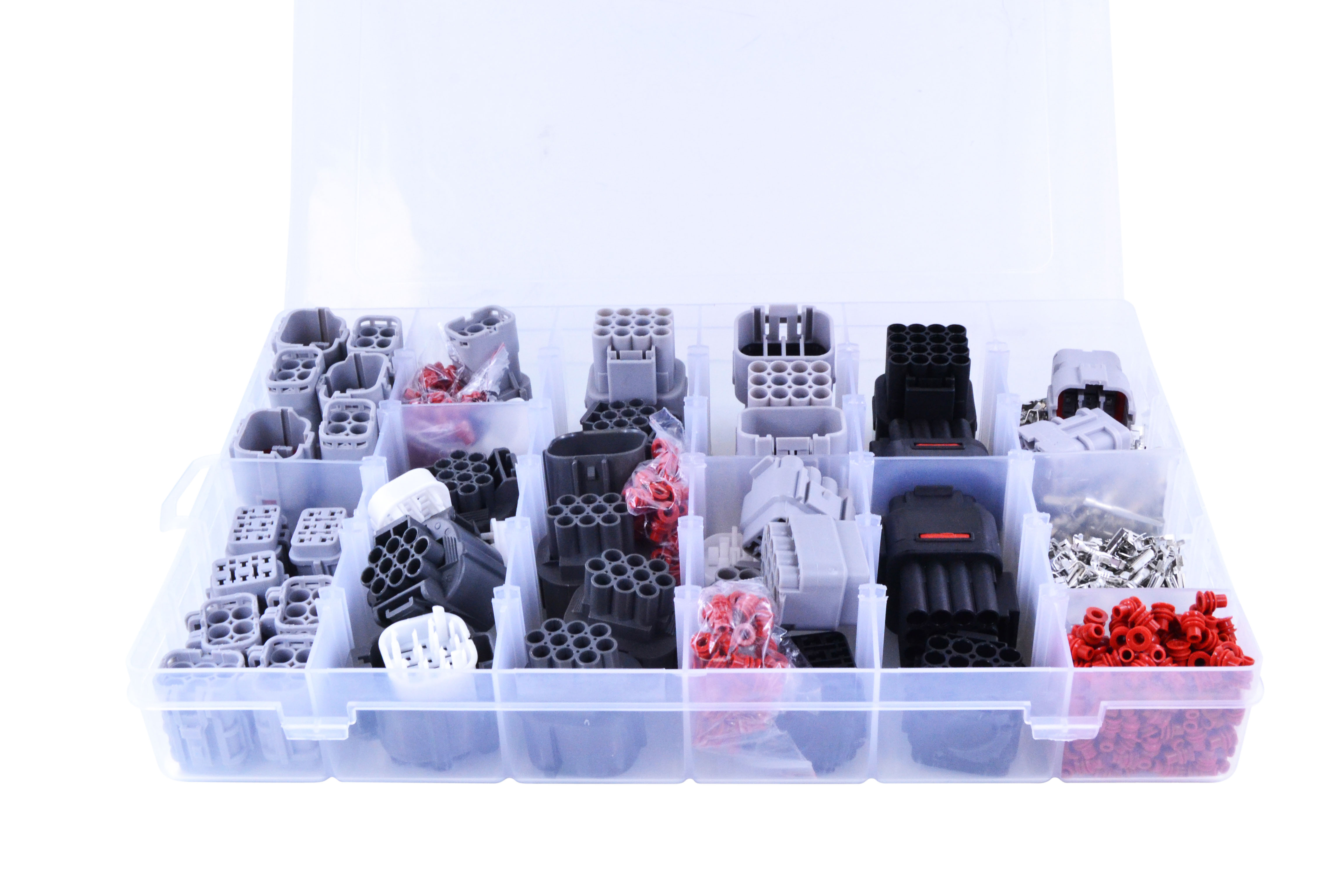 RM Stator 186 Pieces Connector Kit Replacement for Sumitomo 6-Way / 10-Way / 12-Way / 16-Way Connectors