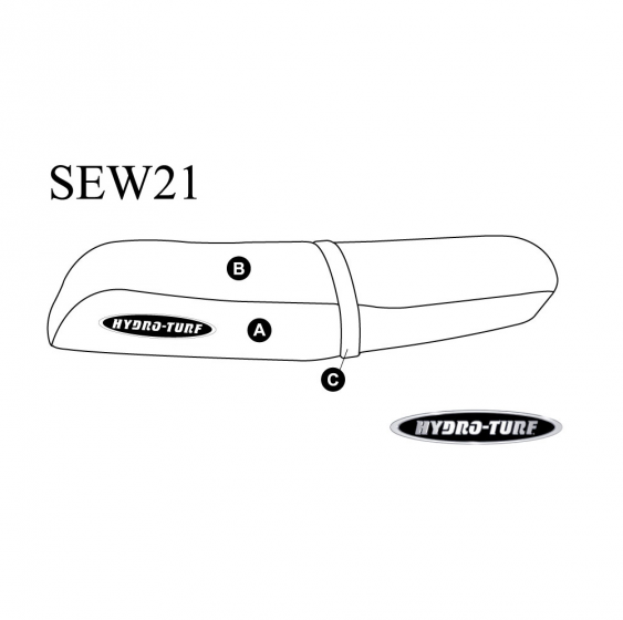 Hydro Turf Seat Cover for Kawasaki TS 1989-1996