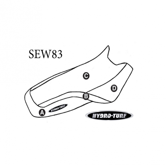 Hydro Turf Seat Cover for Sea-Doo XP (93-96) / SP Family (94-99)